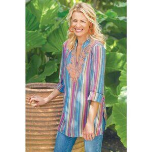 Soft Surroundings Turin Tunic 3X